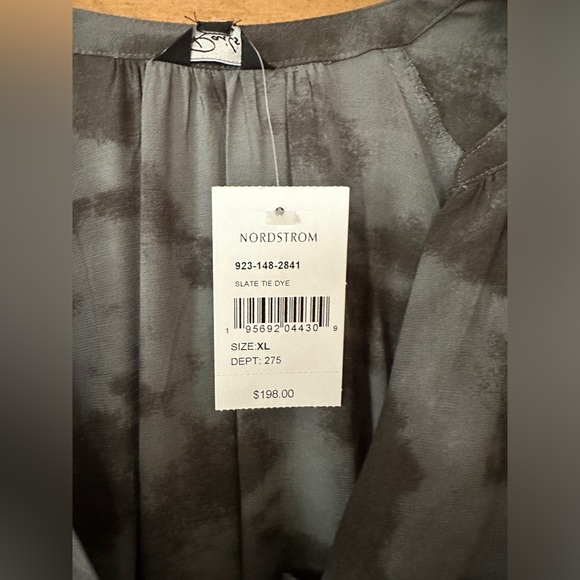 Rails Jasmin Slate Tie Dye Dress NWT XL - Picture 3 of 4